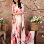 Digital Printed Crepe Silk Saree